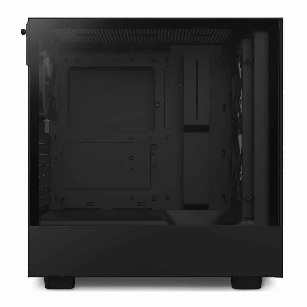 (image for) NZXT H5 Flow RGB Black Mid Tower Tempered Glass Gaming Case